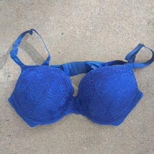Joyspun Elegant Blue Lace Bra 40c